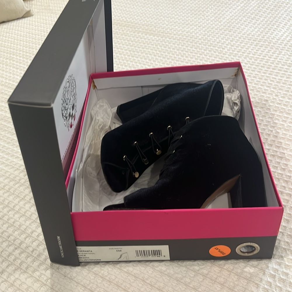 Ankle Boot Shoe Velvet 6M - Picture 9 of 10